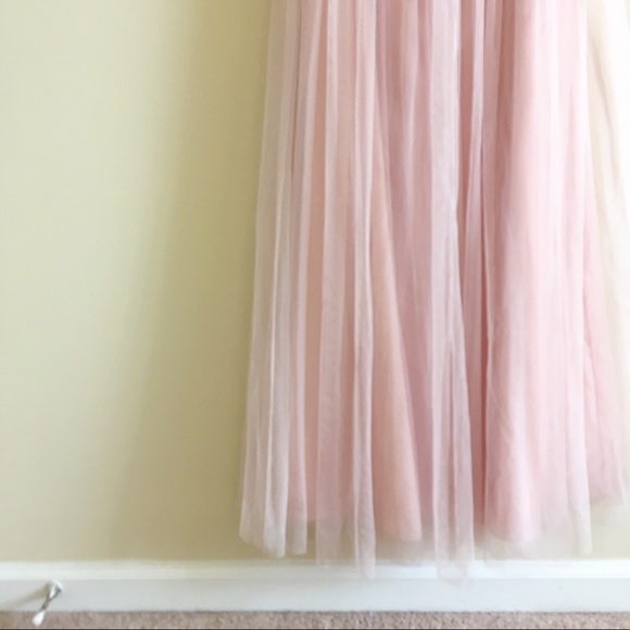 BHLDN Annabelle Jenny Yoo Collection Blush Pink XS - Picture 4 of 7